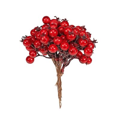 Berry Bunch RED Weather Resistant 10 stems in bunch