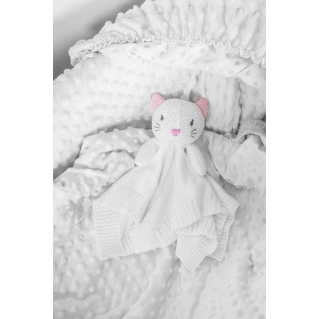 Knitted Bunny and Cat Comforter (2 assorted)