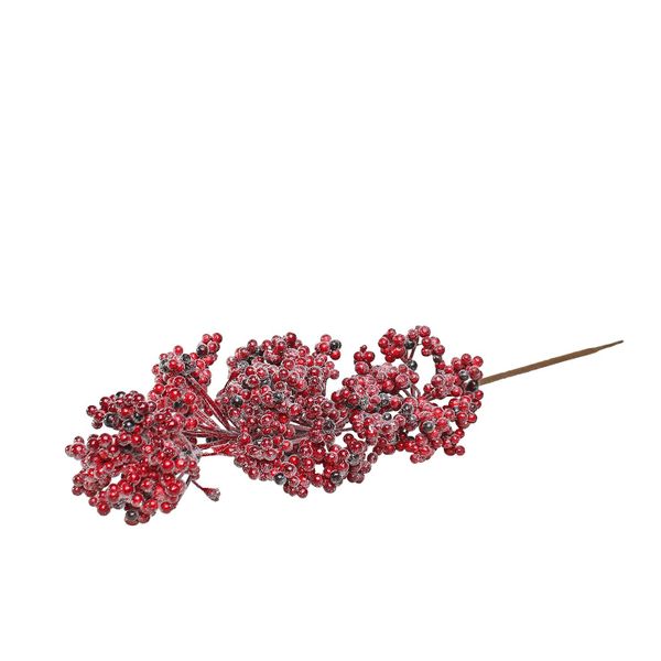 Snowy cluster Berry Spray red