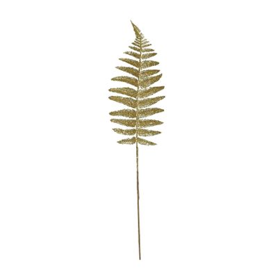 Glitter Fern leaf Gold
