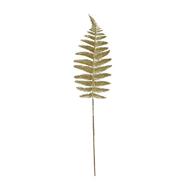 Glitter Fern leaf Gold