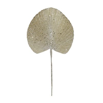 Glitter palm fan Gold