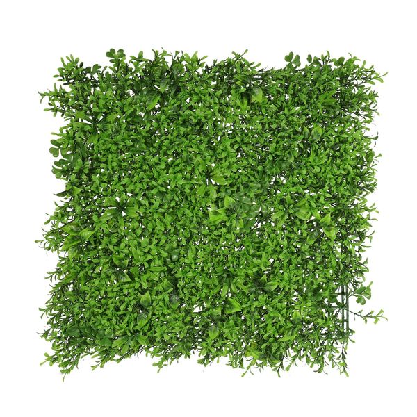 Exterior U.V Mixed Leaf Green Wall