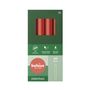 Bolsius Essential Dinner Candles  Box of 8 -170x20mm - Delicate Red