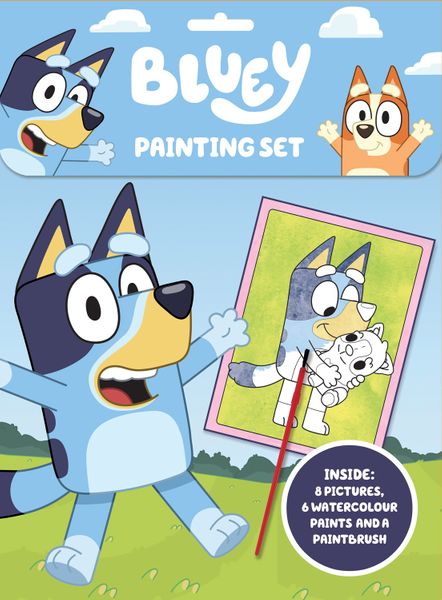 Bluey Painting Set