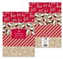 8 Sheets of Flat Kraft Gift Wrap