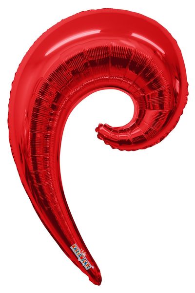 Kurly Wave Red - 36 Inch