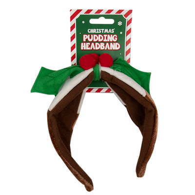 Christmas Pudding Headband