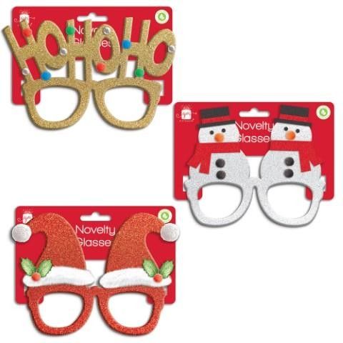 Novelty Christmas Glasses