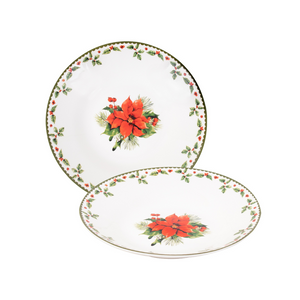 Christmas Holly Bowls