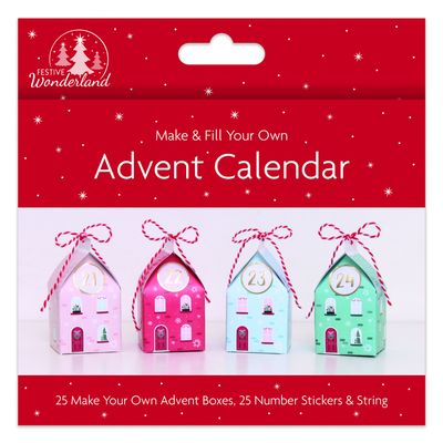 Make Your Own Advent Calendar Boxes (25 Boxes)