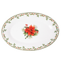 Christmas Holly Serving Platter 