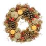 Autumn Wreath with Pumpkins -30cm