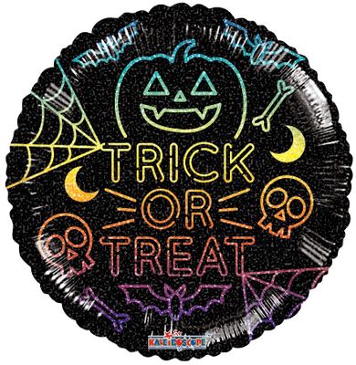 Trick or Treat Balloon - 18 Inch