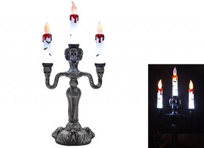 Light Up Triple Candlestick