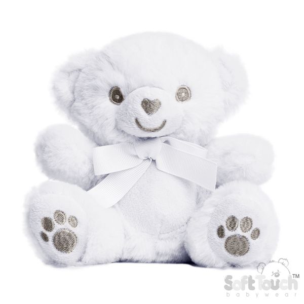 White Eco Recycled Teddy Bear
