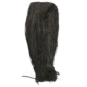 250g Black Raffia (1/25)  3607