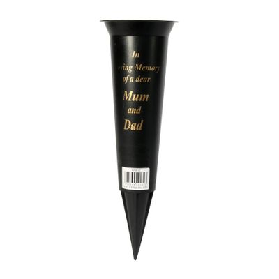 Black Spike ILM Mum & Dad Grave Vase(5/50)