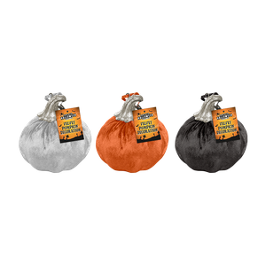 Velvet Pumpkin decoration (8.5cm)