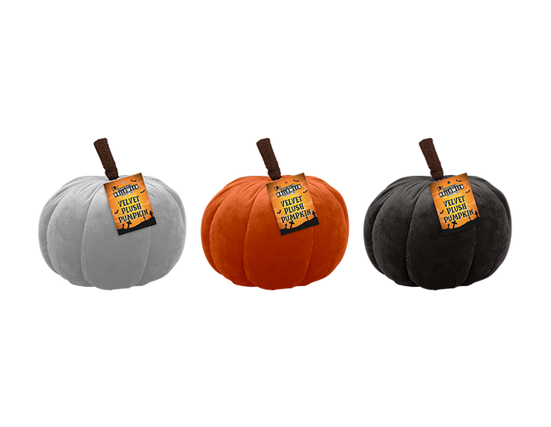 Velvet Plush Pumpkin (16cm)