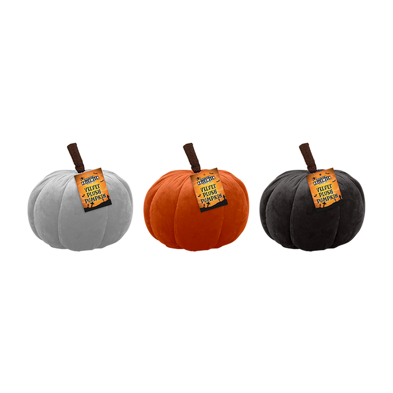 Velvet Plush Pumpkin (16cm)