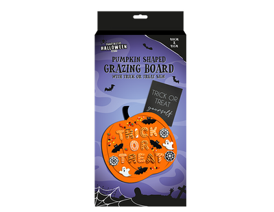 Halloween Pumpkin Shaped Grazing Board