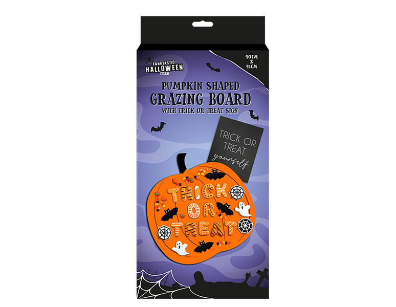 Halloween Pumpkin Shaped Grazing Board