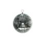 Silver Disco Bauble (20cm)