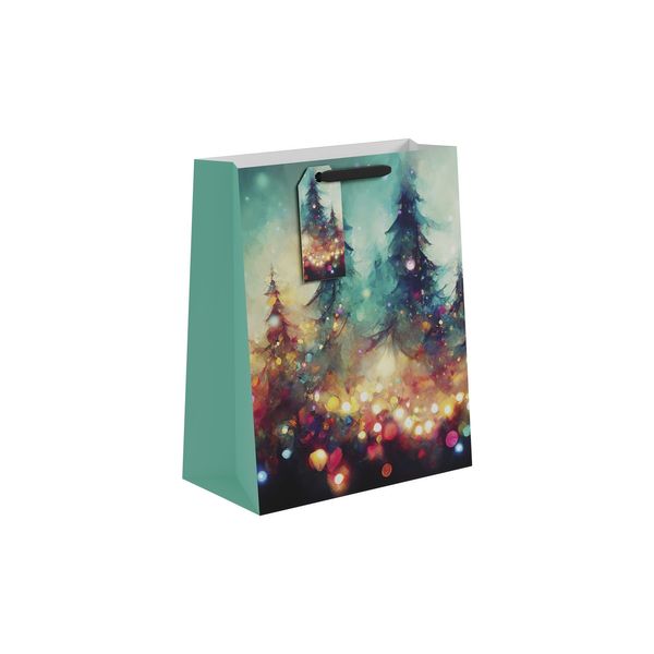 Forest Lights  Gift Bag L - 33 x 26.5cm