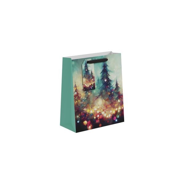 Forest Lights  Gift Bag M - 25 x 21.5cm