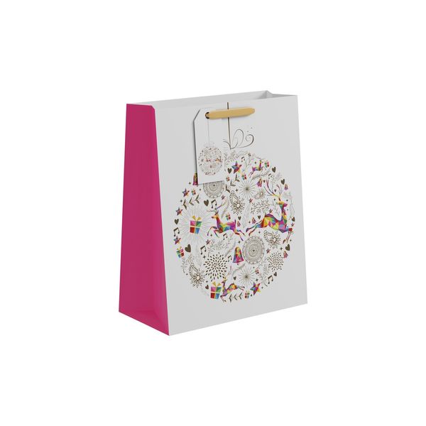 Hanging Bauble Christmas Gift Bag L - 33 x 26.5cm