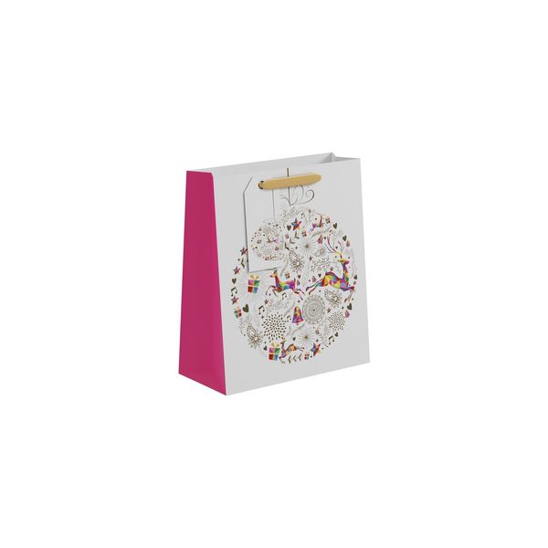 Hanging  Bauble Christmas Gift Bag M - 25 x 21.5cm