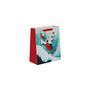 Sledging Snowman Christmas Gift Bag M - 25 x 21.5cm