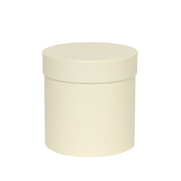 Ivory Hat Box - D13 x H14cm