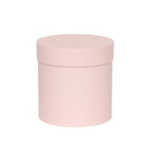 Soft Pink Hat Box - D13 x H14cm