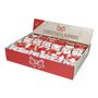 Display Box of 24 Ribbons 63mm x 2.7m Assorted Red