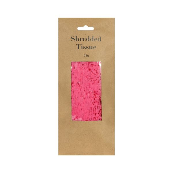 25grm Pretty Pink Shredded Tissue on Header (12/60)