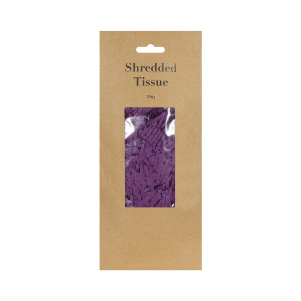 25grm Violet Shredded Tissue on Header (12/60)