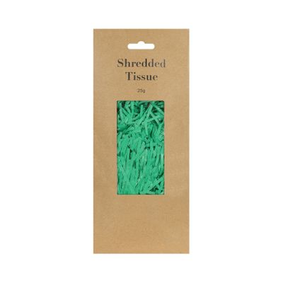 25grm Dk Green Shredded Tissue on Header (12/60)