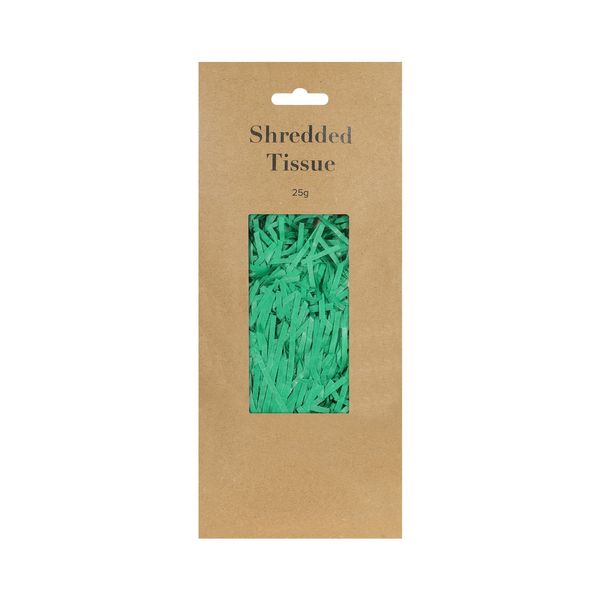 25grm Dk Green Shredded Tissue on Header (12/60)