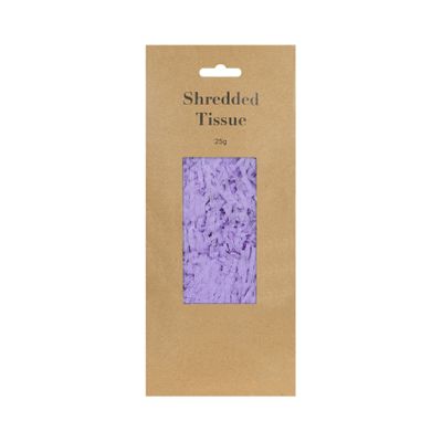 25grm Lilac Shredded Tissue on Header (12/60)