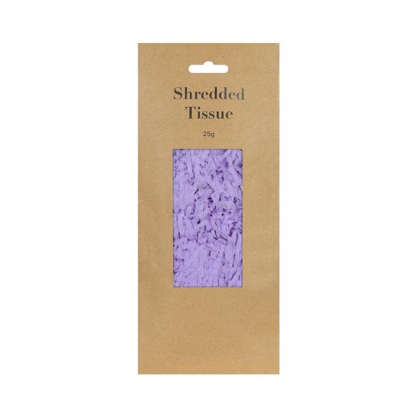 25grm Lilac Shredded Tissue on Header (12/60)