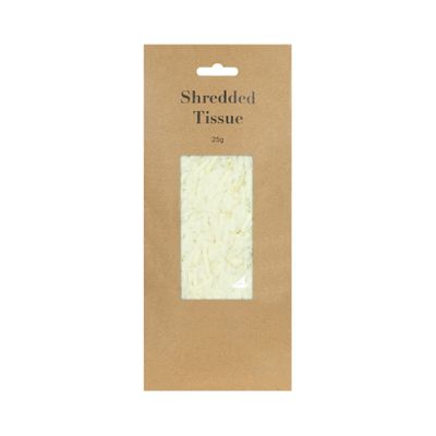 25grm Cream Shredded Tissue on Header (12/60)