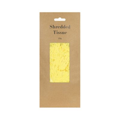 25grm Yellow Shredded Tissue on Header (12/60)
