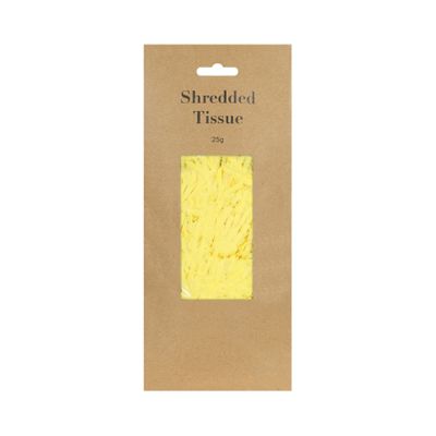 25grm Yellow Shredded Tissue on Header (12/60)