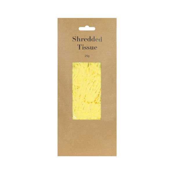 25grm Yellow Shredded Tissue on Header (12/60)