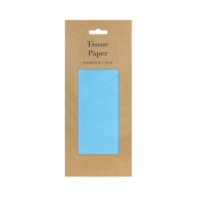 Light Blue Tissue Paper Retail Pack (5 sheets) (12)