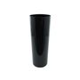Black Acrylic Cylinder (Dia16 x H43cm)