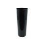 Black Acrylic Cylinder (Dia16 x H43cm)