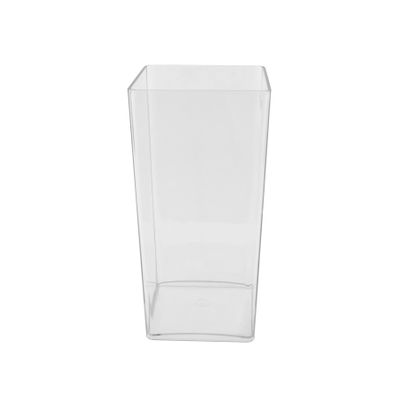 Clear Acrylic Sqr Vase (Dia14.5 x H30cm)